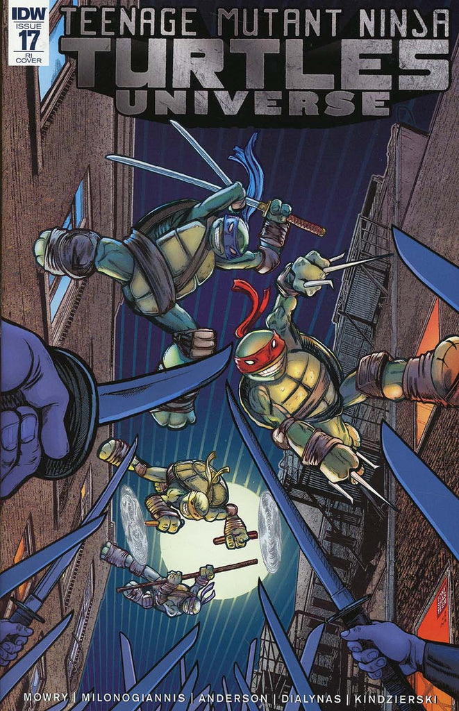 Teenage Mutant Ninja Turtles Universe #17 1/10 Tony Shasteen Variant (IDW, 2017)