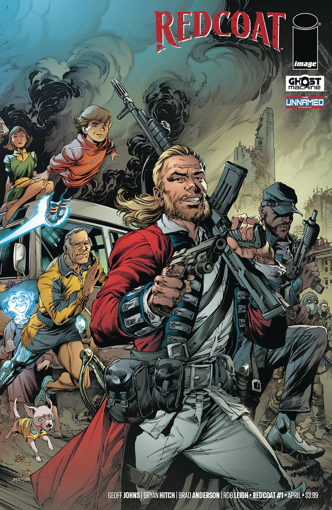 Redcoat #1 1:50 Ivan Reis & Danny Miki Foil Variant (Image, 2024)