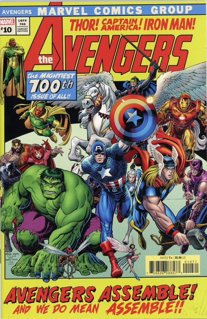 Avengers #10 1/50 Arthur Adams Variant (Marvel, 2018)