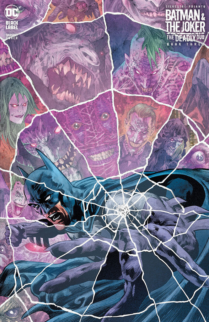 Batman & The Joker The Deadly Duo #3 1:100 Mike Perkins Card Stock Variant (DC, 2023)