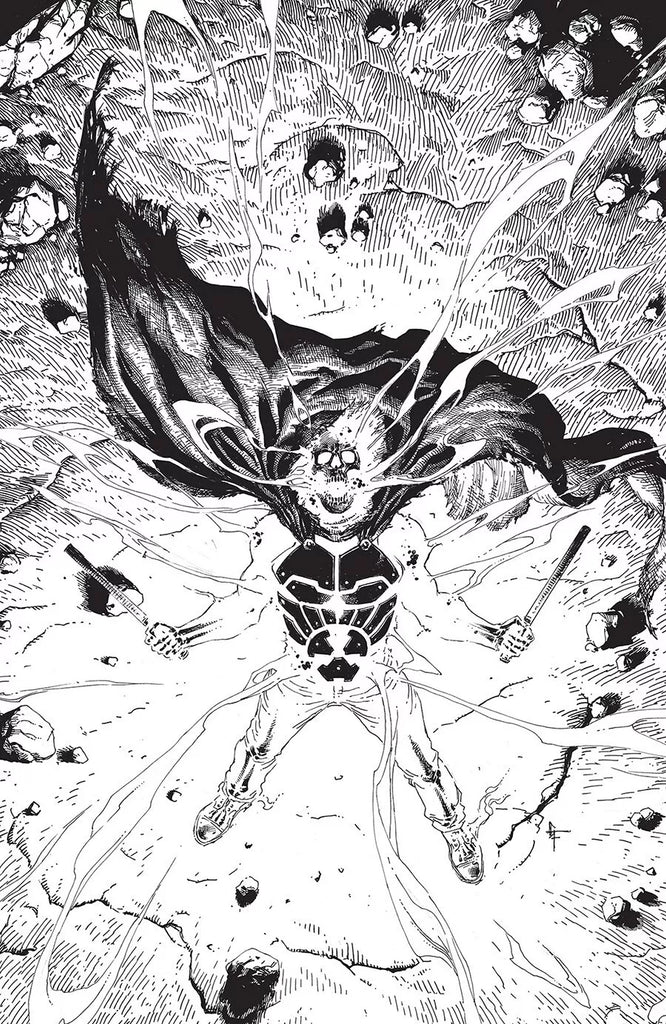 Geiger #1 1/500 Gary Frank Black & White Virgin Art Variant (Image, 2024)