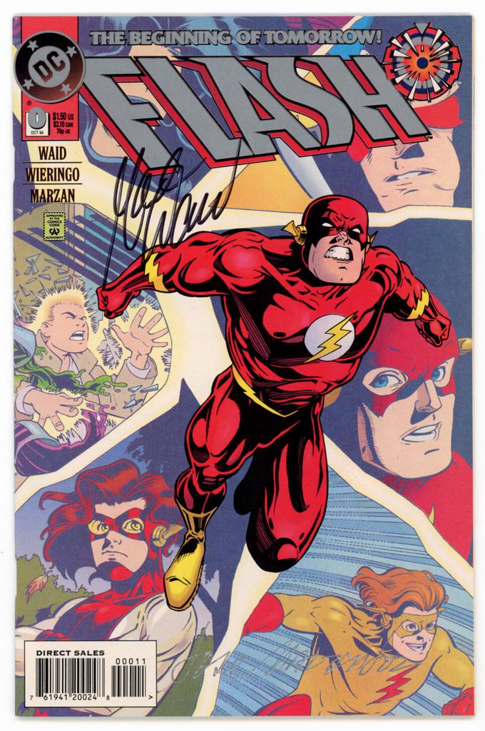 Flash #0 (DC, 1994) - Signed - Mark Waid - José Marzán Jr. - Vintage