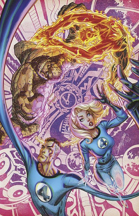 Fantastic Four #1 1:100 J Scott Campbell Virgin Art Variant (Marvel, 2022)