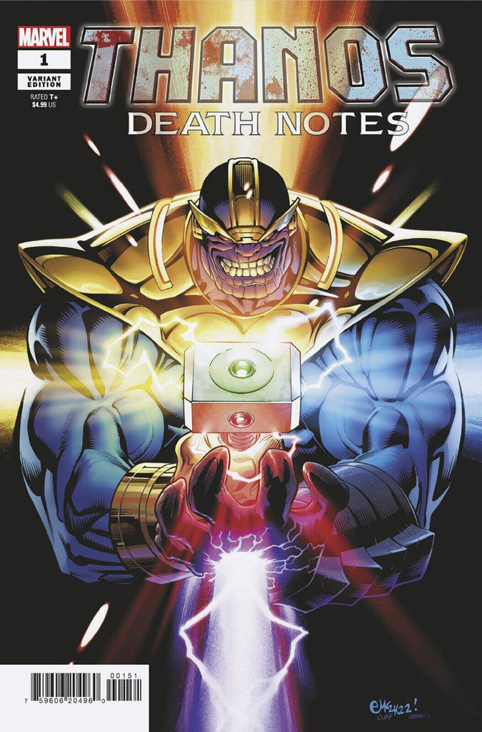 Thanos Death Notes #1 1:50 Ed McGuinness Variant (Marvel, 2022)