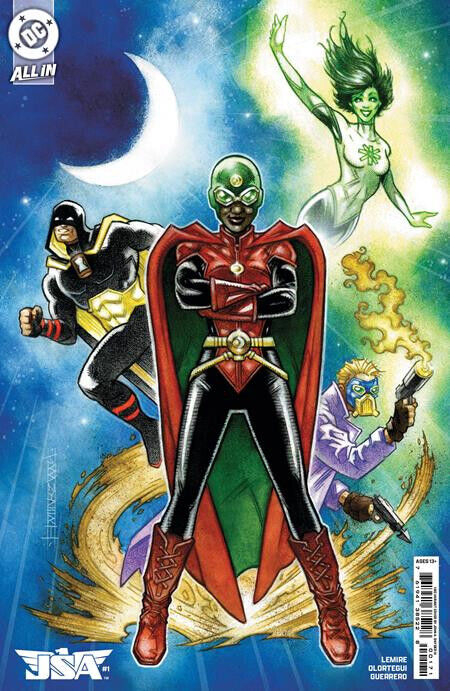 JSA #1 1:50 John K. Snyder III Card Stock Variant (DC, 2024)