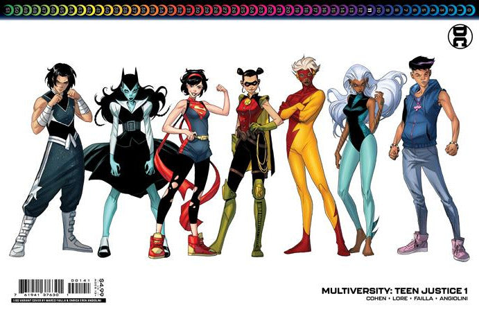 Multiversity Teen Justice #1 1/50 Marco Failla Card Stock Variant (DC, 2022)
