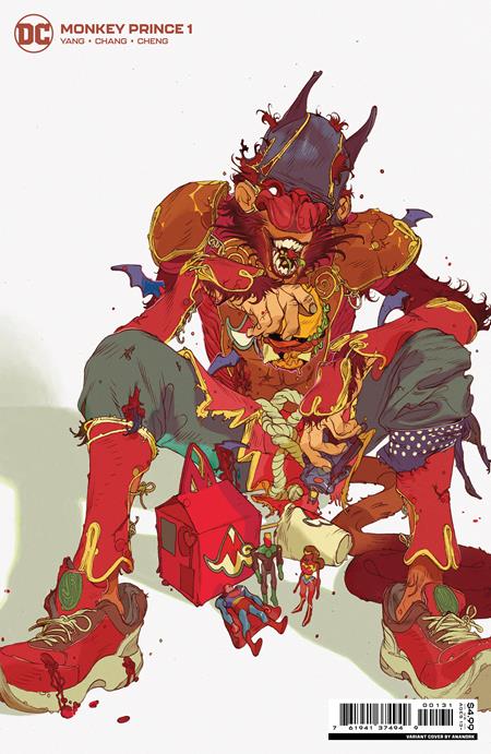 Monkey Prince #1 1/25 Anand Radhakrishnan Cardstock Variant (DC, 2022)