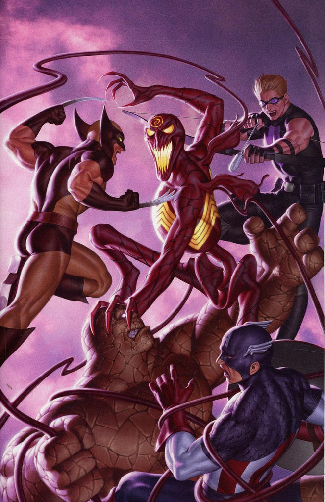 Absolute Carnage Avengers #1 1/100 Jung-Geun Yoon Virgin Art Variant (Marvel, 2019)