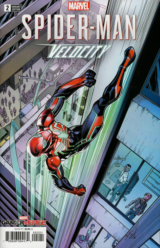 Marvel Gamerverse Spider-Man Velocity #2 1/25 Mark Bagley Variant (Marvel, 2019)