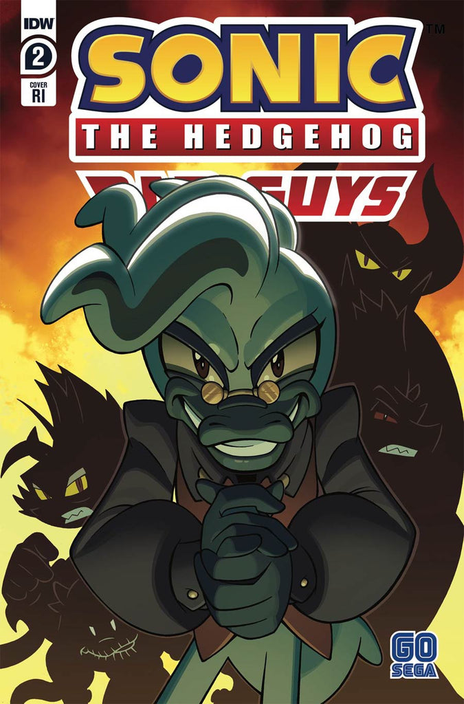 Sonic The Hedgehog Bad Guys #2 1/10 Jack Lawrence Variant (IDW, 2020)
