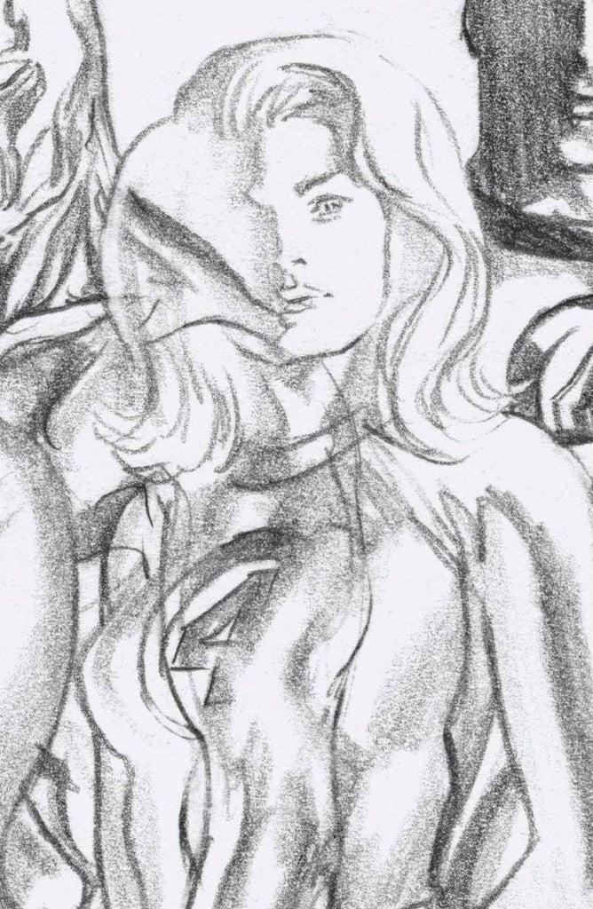 Fantastic Four #24 1/100 Alex Ross Invisible Woman Timeless Sketch Virgin Art Variant (Marvel, 2020)