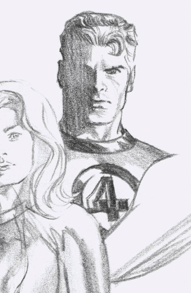 Fantastic Four #24 1/100 Alex Ross Mister Fantastic Timeless Sketch Virgin Art Variant (Marvel, 2020)