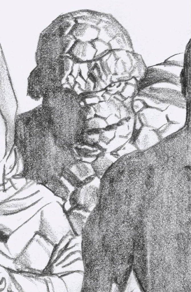 Fantastic Four #24 1/100 Alex Ross The Thing Timeless Sketch Virgin Art Variant (Marvel, 2020)