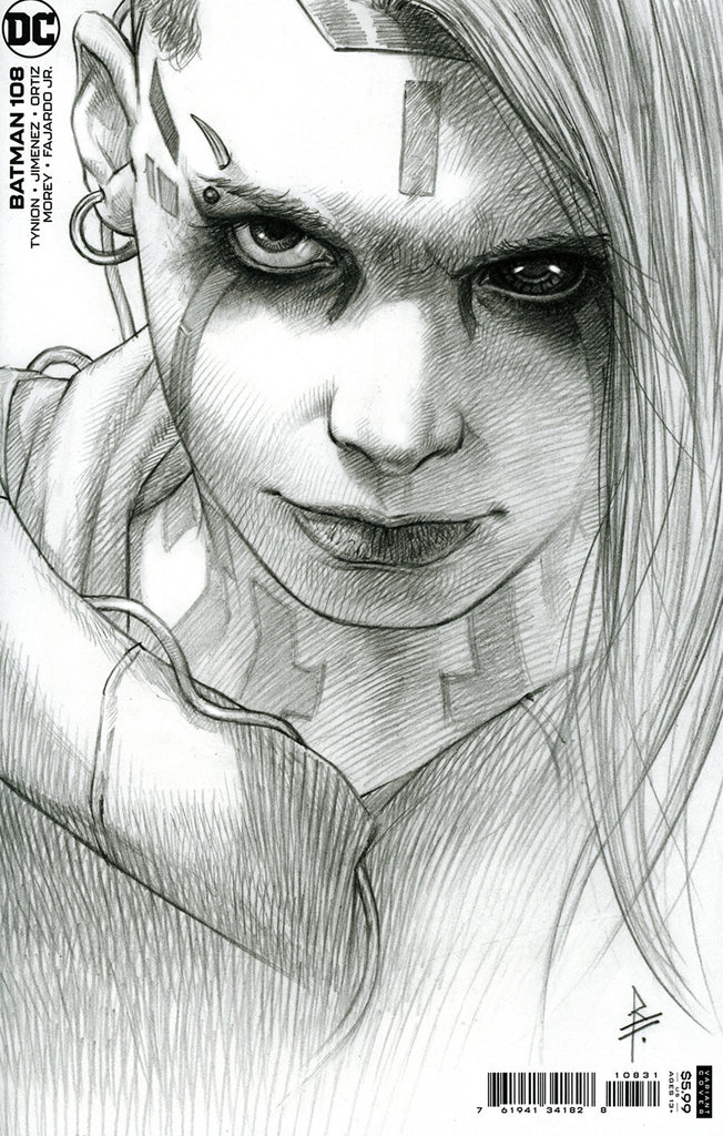Batman #108 1/25 Riccardo Federici Card Stock Miracle Molly Sketch Variant (DC, 2021)
