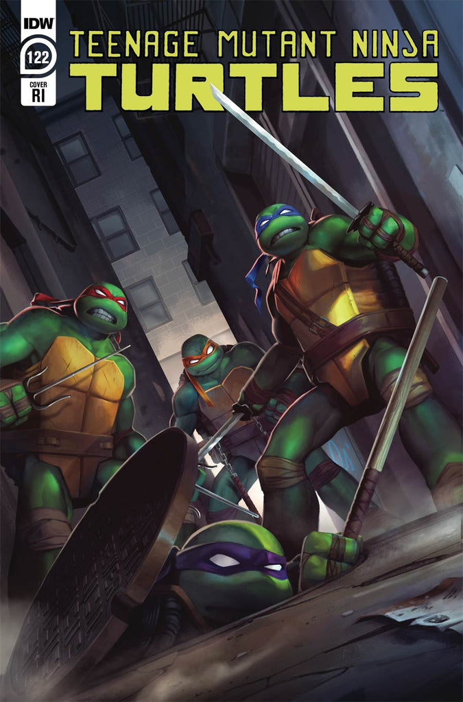 Teenage Mutant Ninja Turtles #122 1/10 Sara Pitre-Durocher Variant (IDW, 2021)