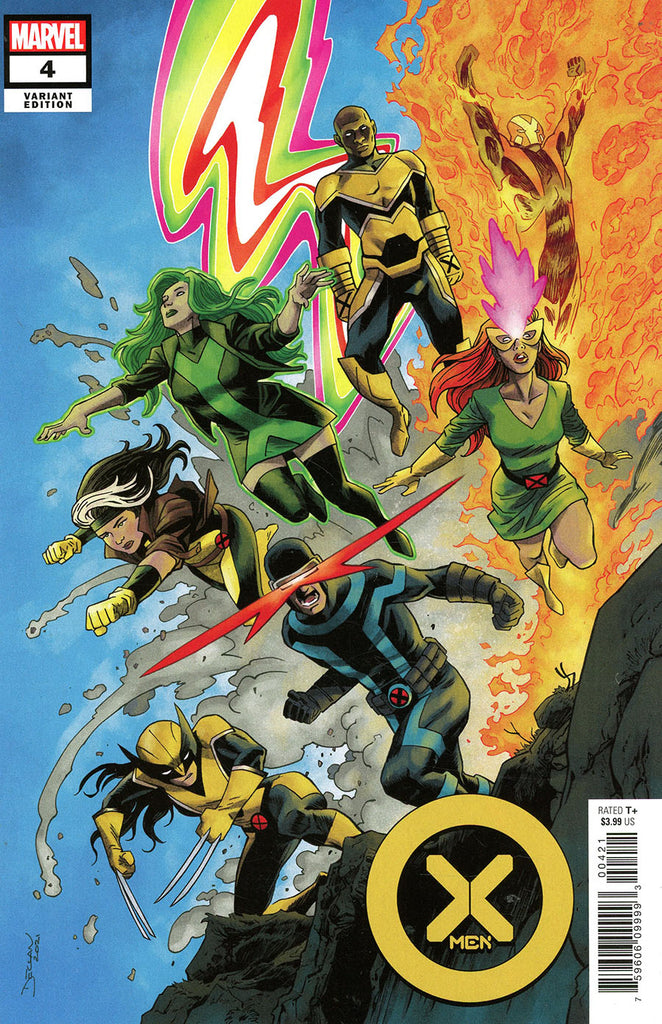 X-Men #4 1/25 Declan Shalvey Variant (Marvel, 2021)