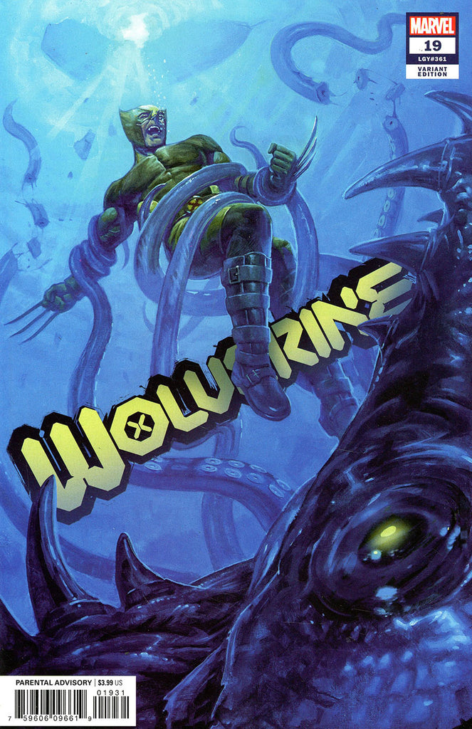 Wolverine #19 1/25 E.M. Gist Variant (Marvel, 2021)