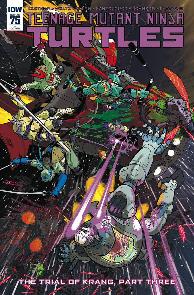 Teenage Mutant Ninja Turtles #75 1/10 Ben Bates Variant (IDW, 2017)