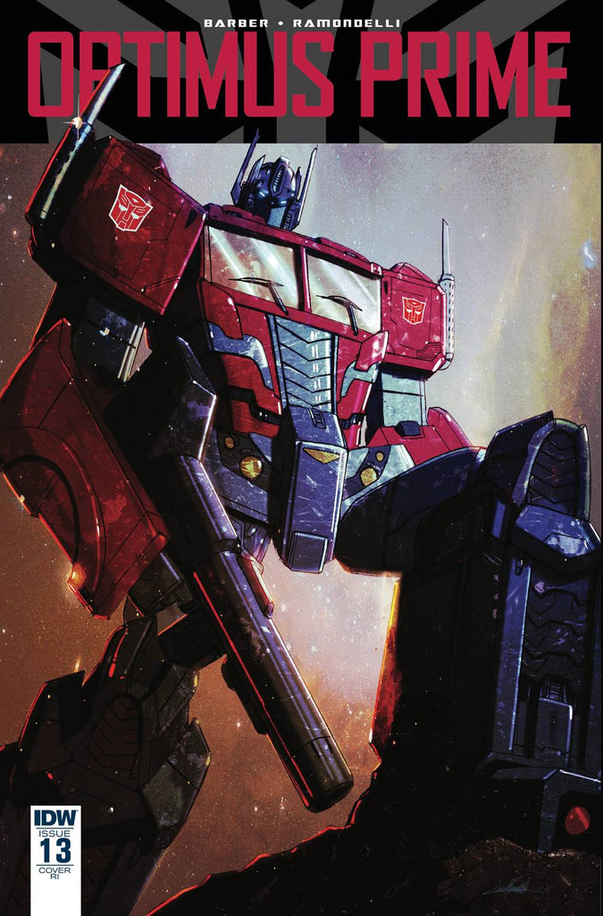 Optimus Prime #13 1/10 Livio Ramondelli Variant (IDW, 2017)