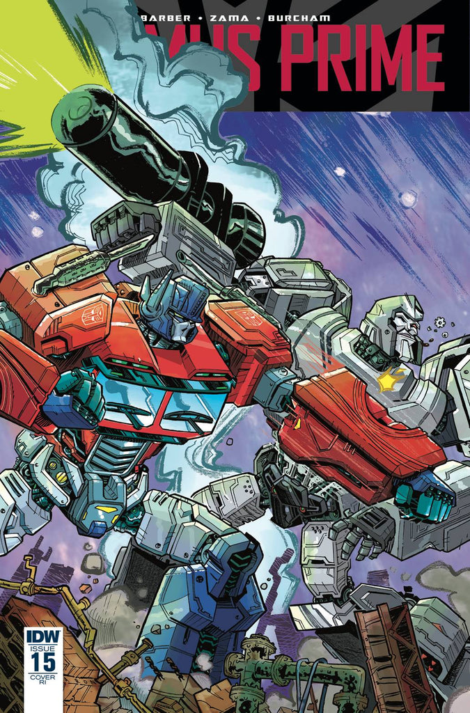 Optimus Prime #15 1/10 Brendan Cahill Variant (IDW, 2018)