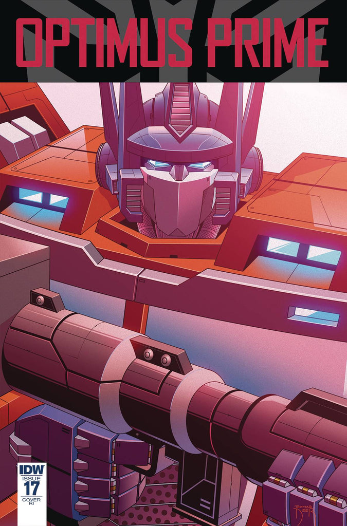 Optimus Prime #17 1/10 Thomas Deer Variant (IDW, 2018)