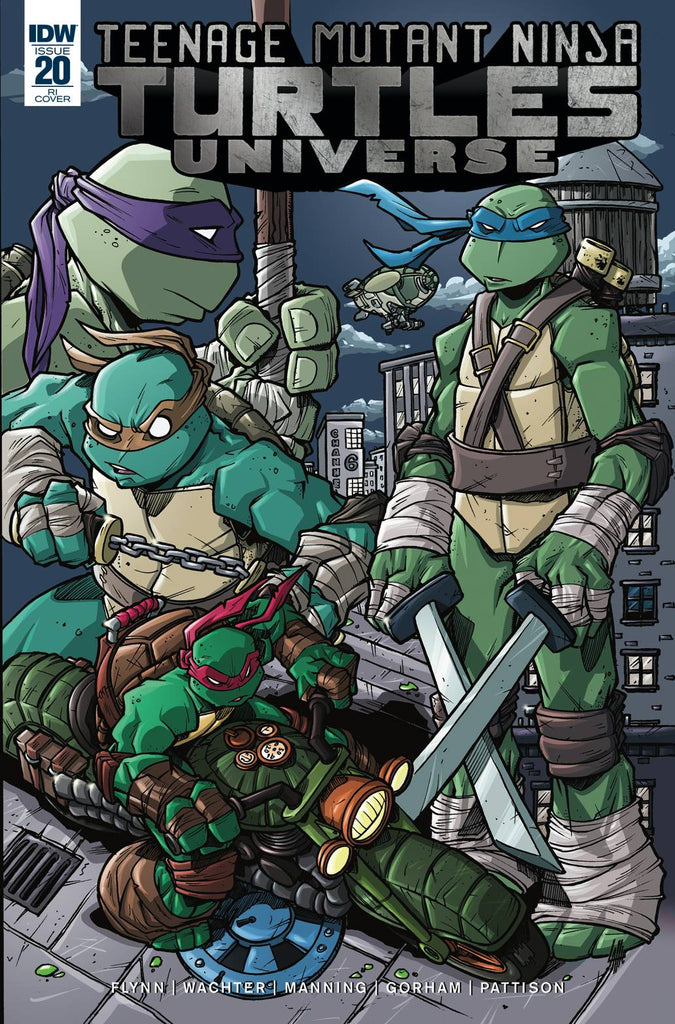 Teenage Mutant Ninja Turtles Universe #20 1/10 Tim Lattie Variant (IDW, 2018)