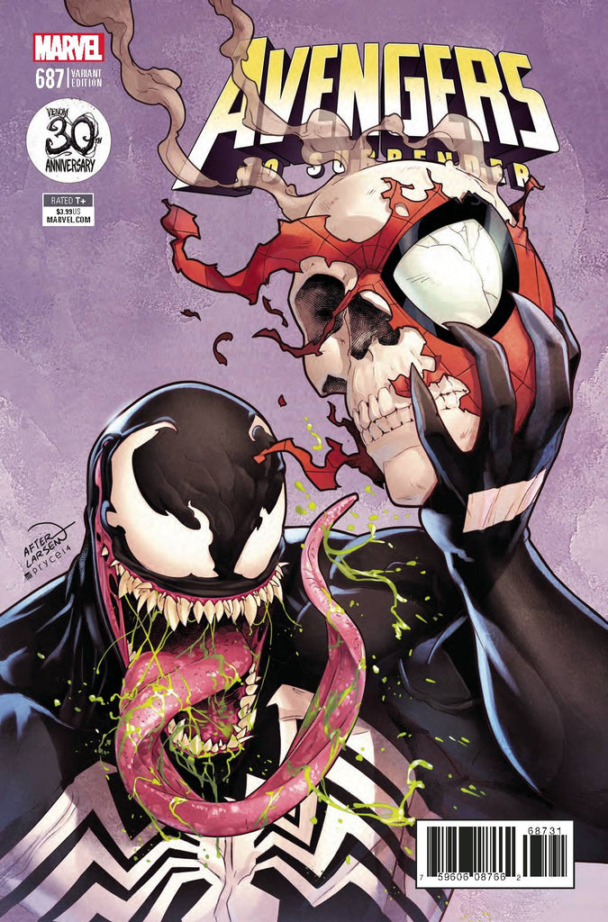 Avengers #687 Jamal Campbell Venom 30th Anniversary Variant (Marvel, 2018)