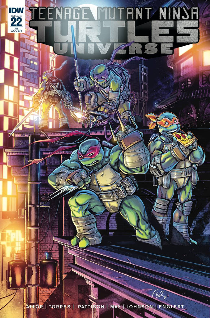Teenage Mutant Ninja Turtles Universe #22 1/10 Fico Ossio Variant (IDW, 2018)