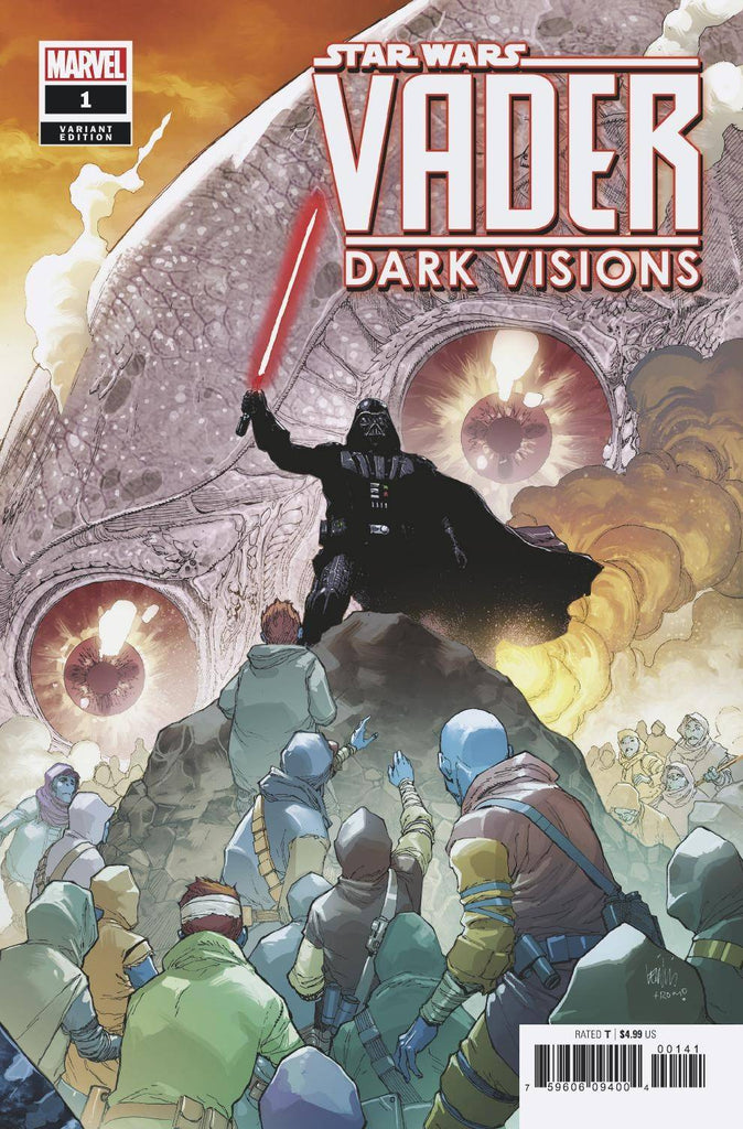 Star Wars Vader Dark Visions #1 1/25 Leinil Francis Yu Variant (Marvel, 2019)