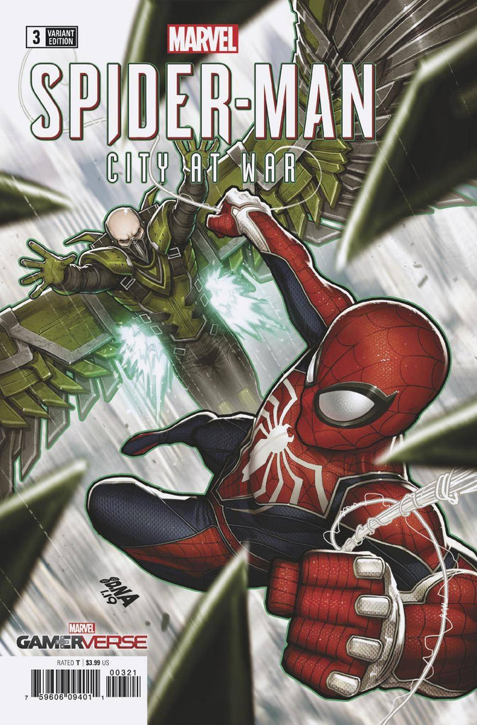 Marvel Gamerverse Spider-Man City At War #3 1/50 David Nakayama Variant (Marvel, 2019)