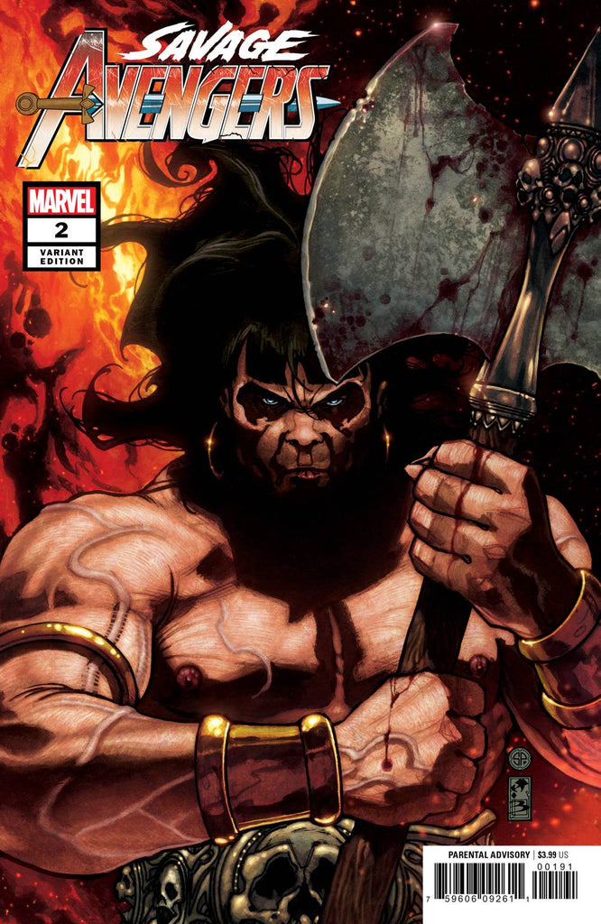 Savage Avengers #2 1/50 Simone Bianchi Variant (Marvel, 2019)