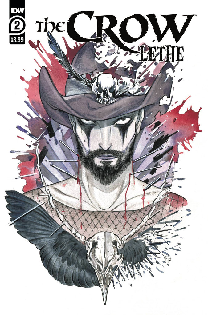 Crow Lethe #2 Peach Momoko First Printing Cover (IDW, 2020)