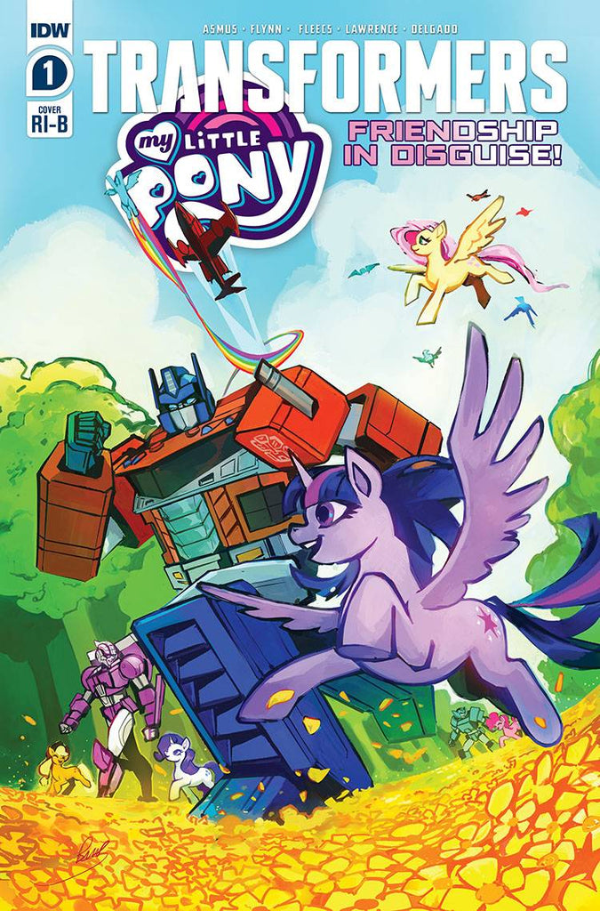 My Little Pony Transformers Friendship In Disguise #1 1/100 Bethany McGuire-Smith Variant (IDW, 2020)