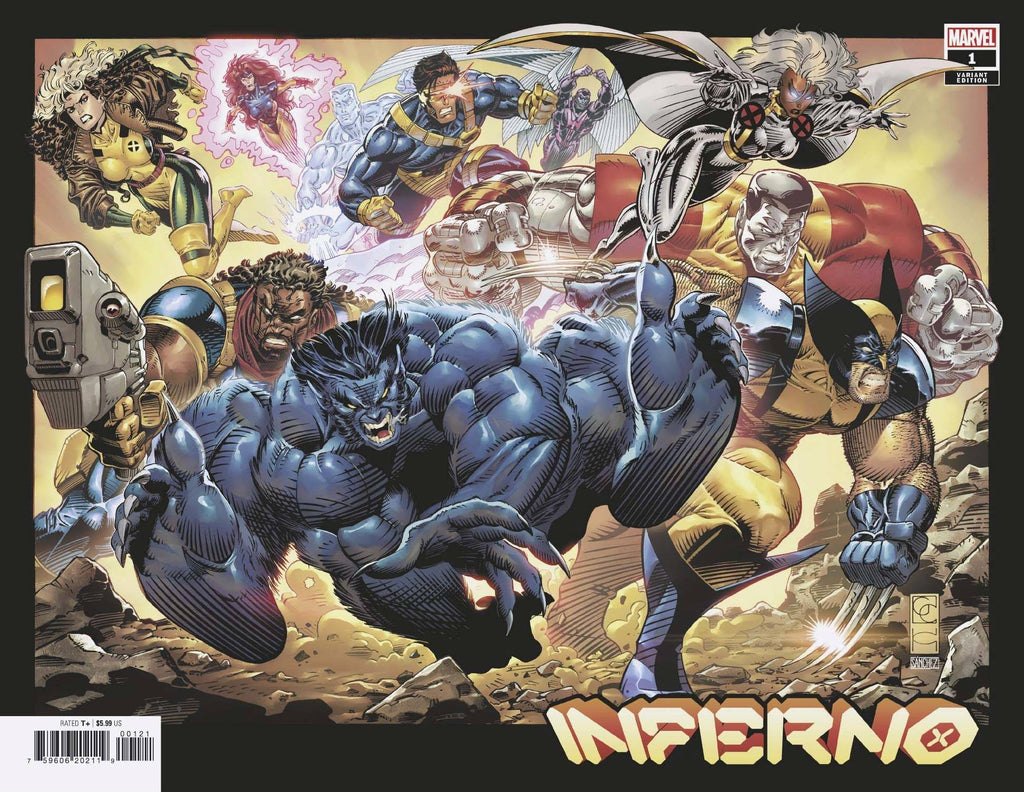 Inferno #1 1/50 Greg Capullo Hidden Gem Wraparound Variant (Marvel, 2021)