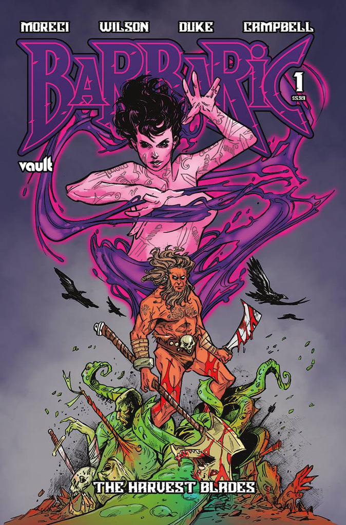 Barbaric The Harvest Blades One-Shot 1/50 Leila Leiz Variant (Vault, 2022)
