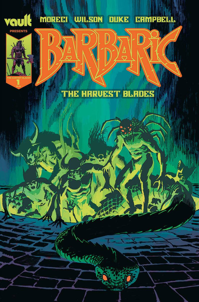 Barbaric The Harvest Blades One-Shot 1/75 Josh Hixson Variant (Vault, 2022)