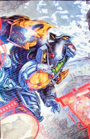 Godzilla vs Mighty Morphin Power Rangers #2 1/10 Freddie Williams II Virgin Art Variant (IDW, 2022)