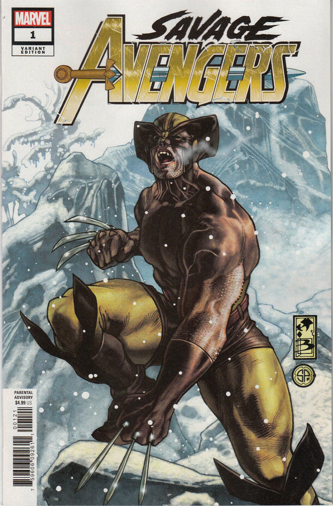 Savage Avengers #1 1/25 Simone Bianchi Wolverine Variant (Marvel, 2019)