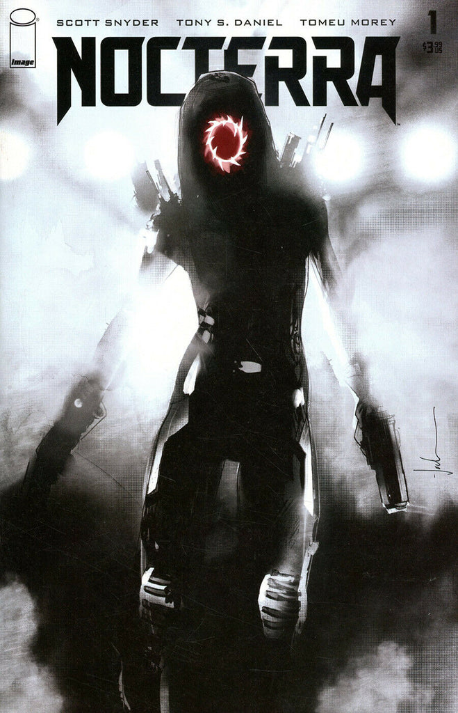 Nocterra #1 1/75 Jock Black & White Variant (Image, 2021)