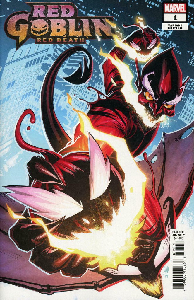 Red Goblin Red Death #1 1/25 Pete Woods Variant (Marvel, 2019)