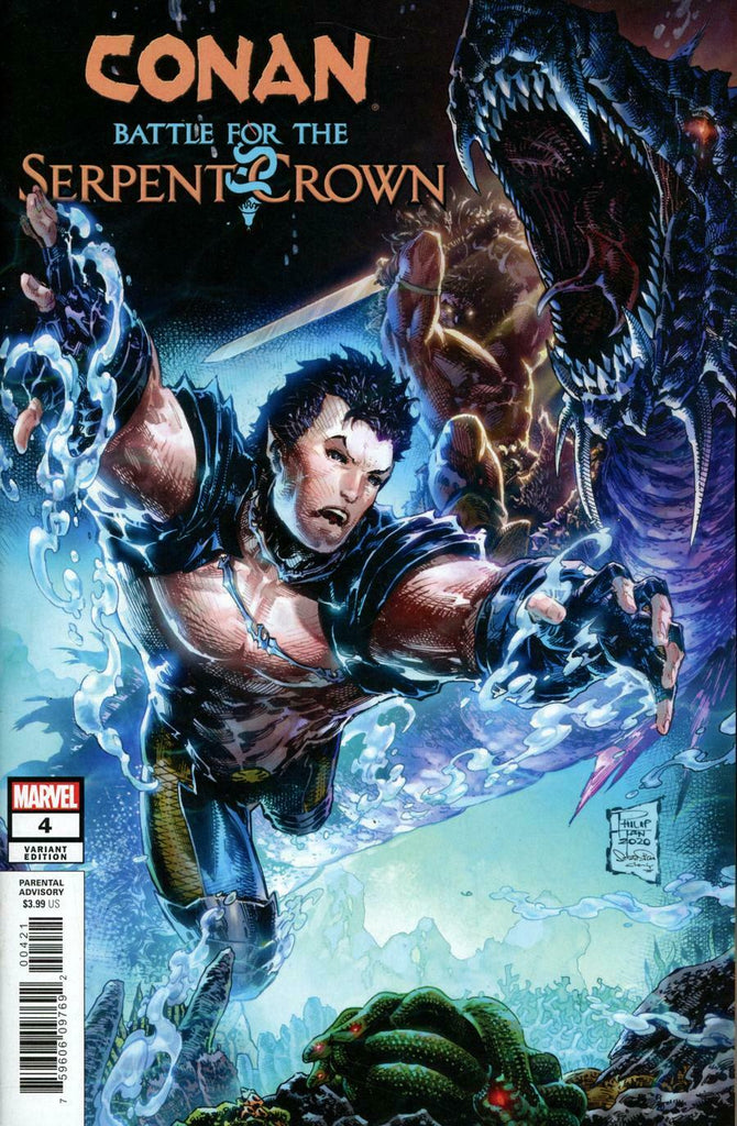 Conan Battle for the Serpent Crown #4 1/25 Philip Tan Variant (Marvel, 2020)