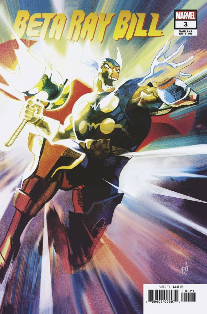 Beta Ray Bill #3 1/25 Mike Del Mundo Variant (Marvel, 2021)