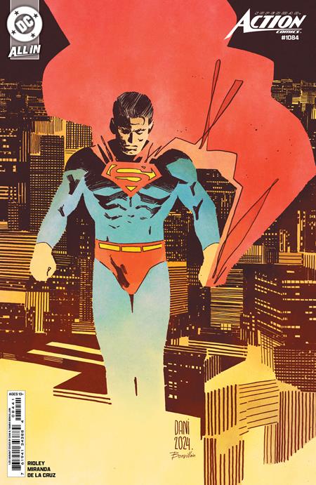 ACTION COMICS #1084 CVR E INC 1:25 DANI CARD STOCK VAR