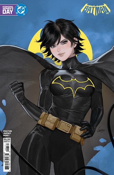 BATMAN #7 CVR F LESLEY LEIRIX LI INTERNATIONAL WOMENâ€™S DAY CARD STOCK VAR