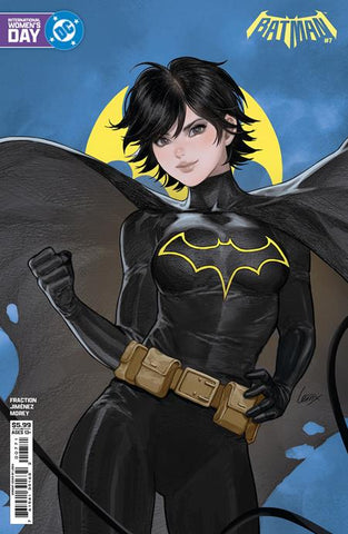 BATMAN #7 CVR F LESLEY LEIRIX LI INTERNATIONAL WOMENâ€™S DAY CARD STOCK VAR