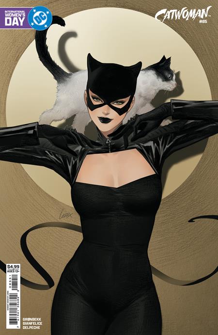 CATWOMAN #85 CVR E LESLEY LEIRIX LI INTERNATIONAL WOMENâ€™S DAY CARD STOCK VAR