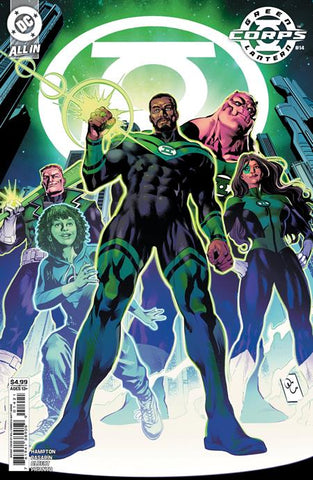 GREEN LANTERN CORPS #14 CVR B WILL CONRAD CARD STOCK VAR