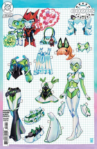 GREEN LANTERN CORPS #14 CVR C RIAN GONZALES CARD STOCK VAR