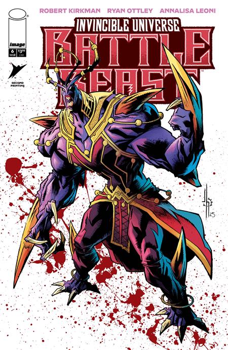 INVINCIBLE UNIVERSE BATTLE BEAST #6 2ND PTG