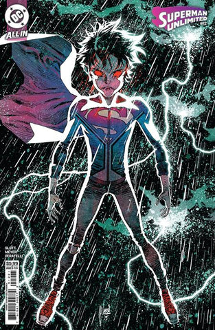 SUPERMAN UNLIMITED #12 CVR B GUILLEM MARCH CARD STOCK VAR (THE REIGN OF THE SUPERBOYS)